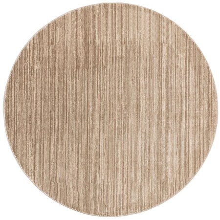 Safavieh 3 x 3 ft. Vision Contemporary Round Rug, Light Brown VSN606C-3R